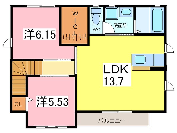 シャーメゾン井ノ口の物件間取画像